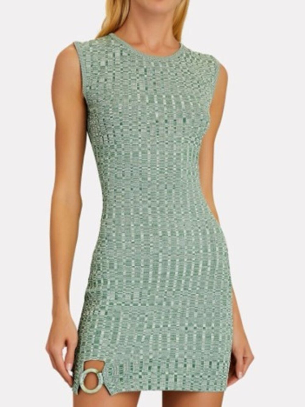 Aya Muse Marled Knit Mini Dress - New